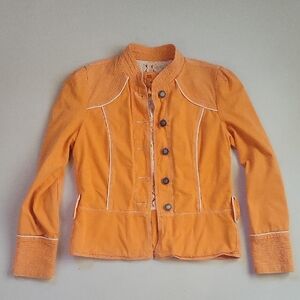 Twill Twenty Two Women's Orange Utility Jacket